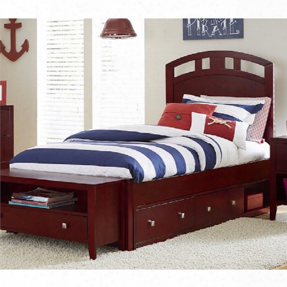 Ne Kids Pulse Twin S Torage Bed In Cherry