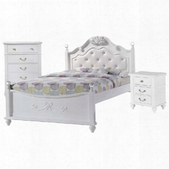 Picket House Furnishings Annie 4 Piece Full Platform Bedroom Set