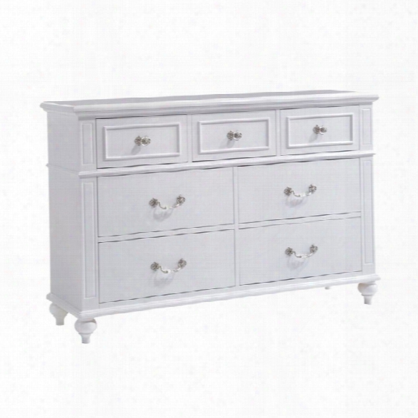 Picket House Furrnishings Annie 7 Drawer Dresser In White