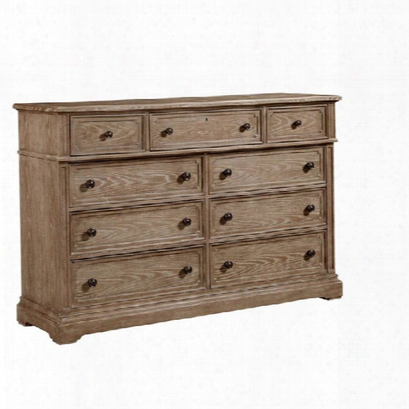 Stanley Furniture Wethersfield Estate Dresser In Brimfield Oak