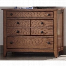 Liberty Furniture Grandpa's Cabin 3 Drawer Dresser in Aged Oak