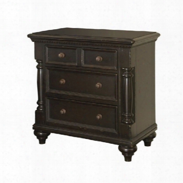 Tommy Bahama Home Kingstown Stony Point Night Stand In Tama Rind