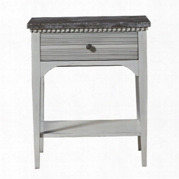 Universal Furniture Sojourn Nightstand In Gray Lake And Blue Stone