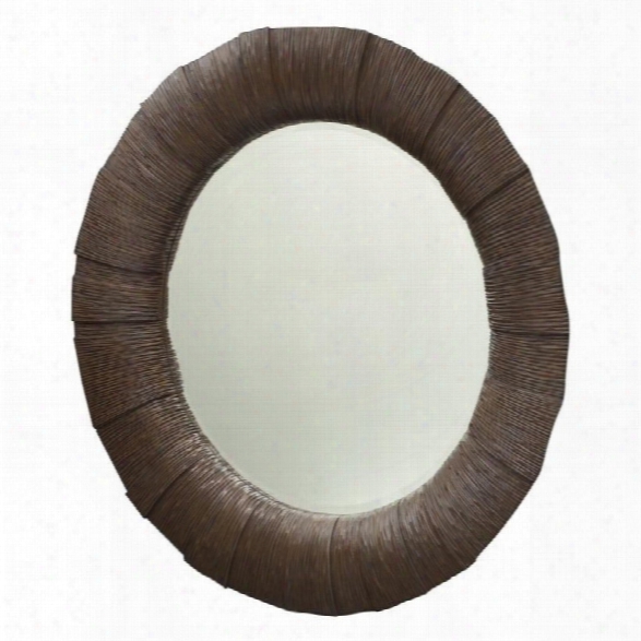 American Drew Grove Point Accent Mirror In Warm Khaki