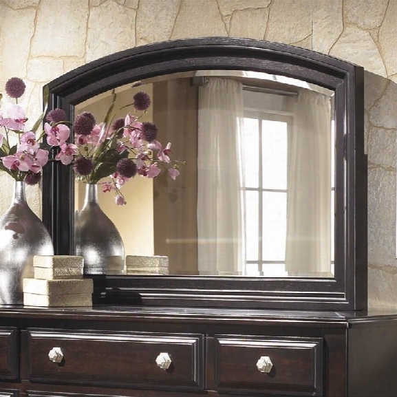 Ashley Ridgley Bedroom Mirror In Dark Brown