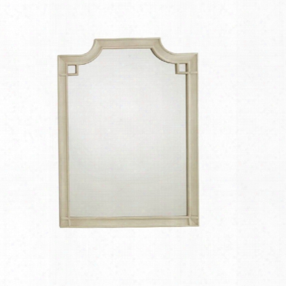 Coastal Living Oasis-silver Lake Vertical Mirror In Oyster