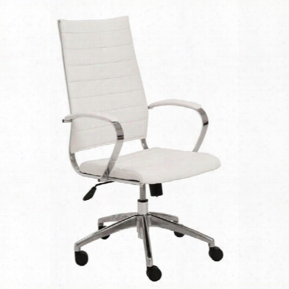 Eurostyle Axel High Back Office Chair In White