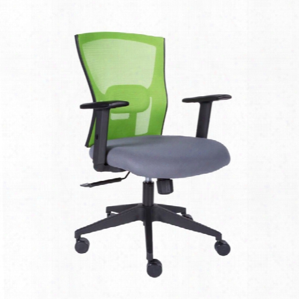 Eurostyle Belma Low Back Office Chair In Green
