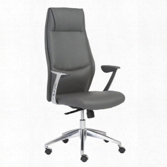 Eurostyle Crosby High Back Office Chair In Gray