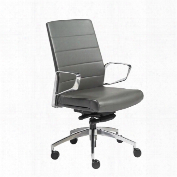 Eurostyle Gotan Low Back Office Chair In Gray