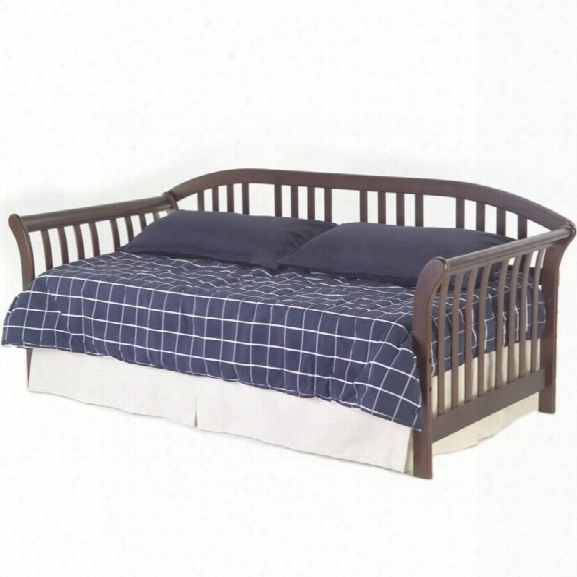 Fashion Bed Salem Wood Daybed In Mahogany Finish