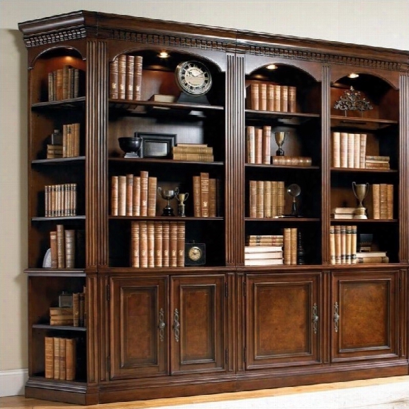 Hooker Furniture European Renaissance Ii 32in Door Bookcase In Cherry