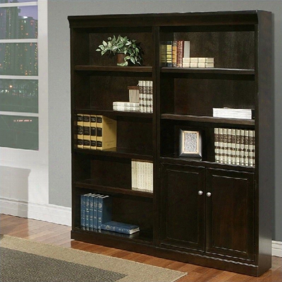 Kathy Ireland Home By Martin Fulton 2 Piece Wall Bookcase Set