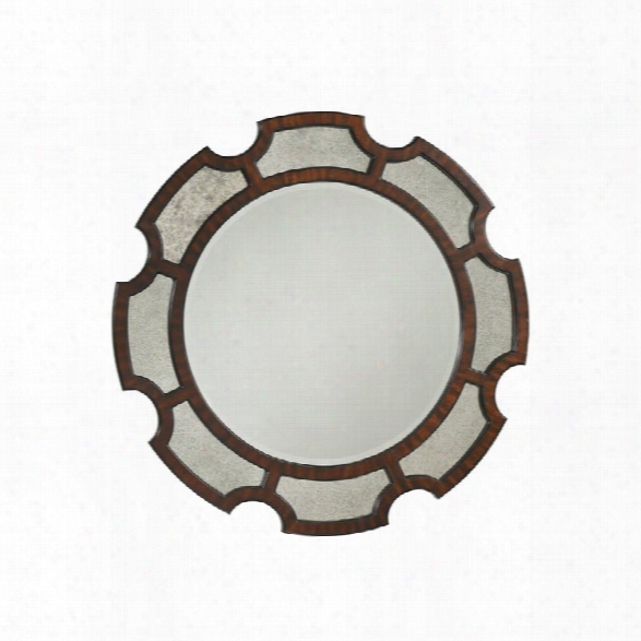 Lexington Kensington Place Del Mar Mirror In Rich Oxford Brown