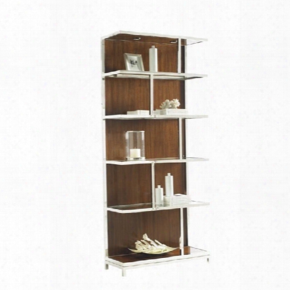 Lexington Mirage Kelly Wall Bookcase In Cashmere Finish