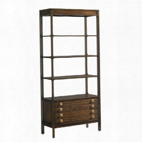 Maklaine Bookcase In Porter