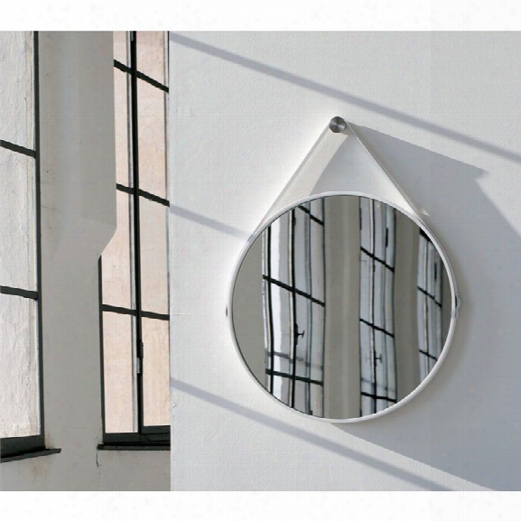 Modloft George 24 Mirror In Bright White