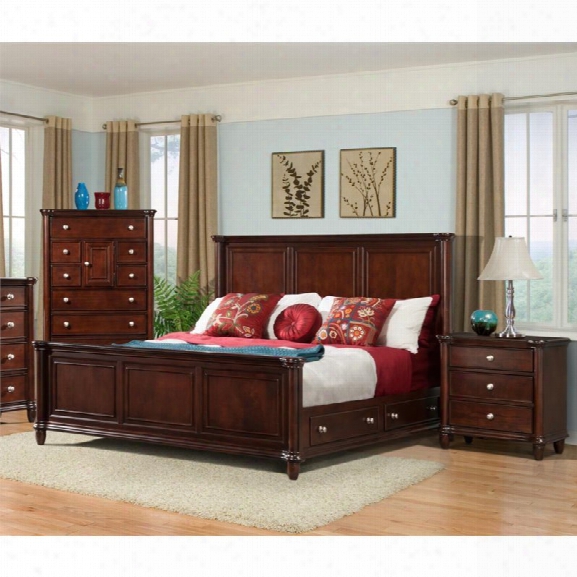 Picket House Furnishings Gavin 3 Piece King Storage Bedroom Set