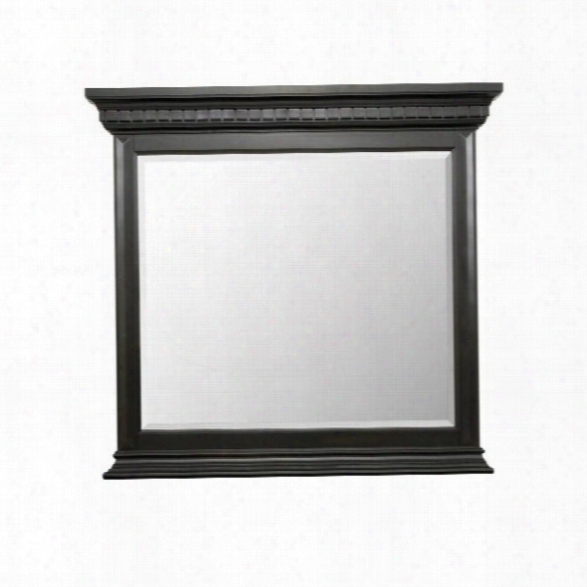 Pulaski Brookfield Mirror In Ebony Finish