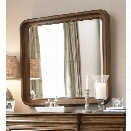 Universal Furniture New Lou Landscape Mirror in Cognac