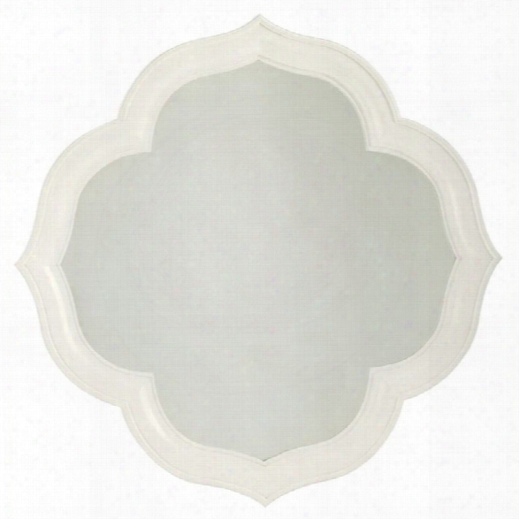 Tommy Bahama Home Ivory Key Paget Mirror In White