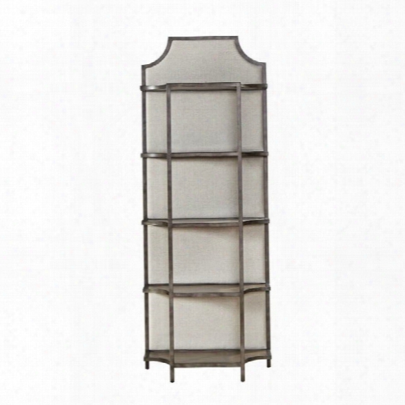 Universal Furniture Sojourn Fresh Air Etagere Shelf In Metal