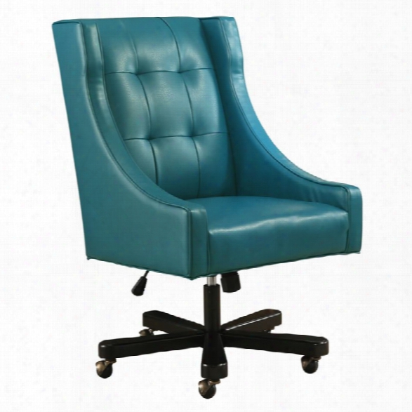 Abbyson Living Ryan Office Chair In Blue