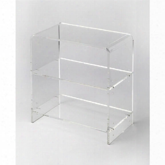 Butler Specialty Loft Bookcase In Clear Acrylic