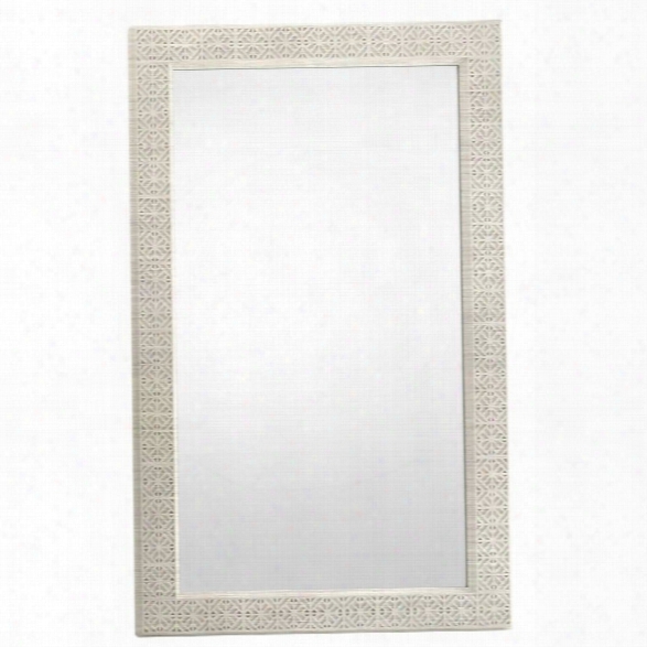 Coastal Living Oasis-catalina Floor Mirror In Oyster