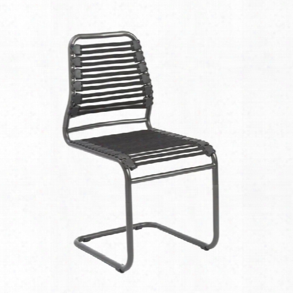 Eurostyle Baba Flat Guest Chair In Black