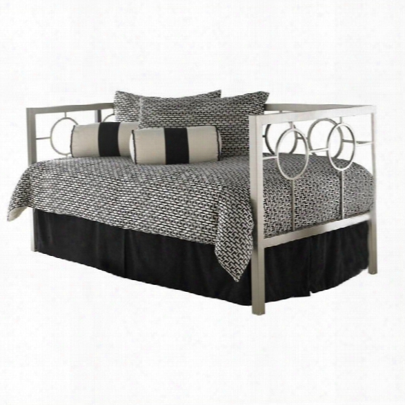 Fashion Bed Astoria Metal Daybed In Champagne Finish