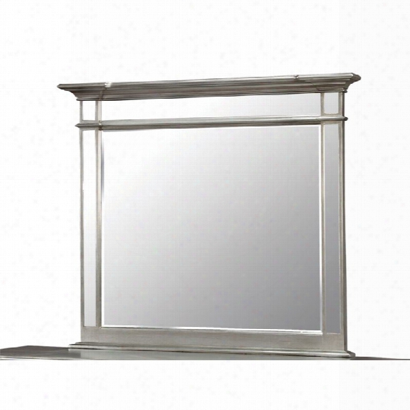 Furniture Of America Farrah Mirror In Silver