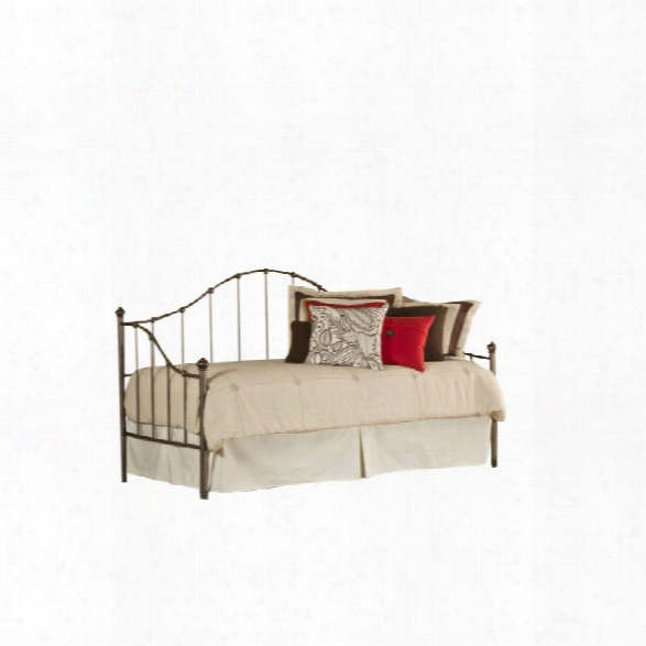 Hillsdale Amy Daybed With Suspension Deck In Aged Steel