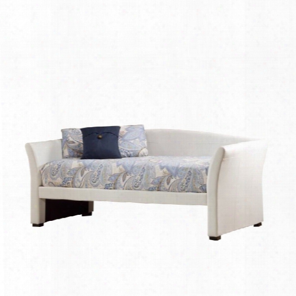 Hillsdale Montgomery Daybed In White Faux Leather