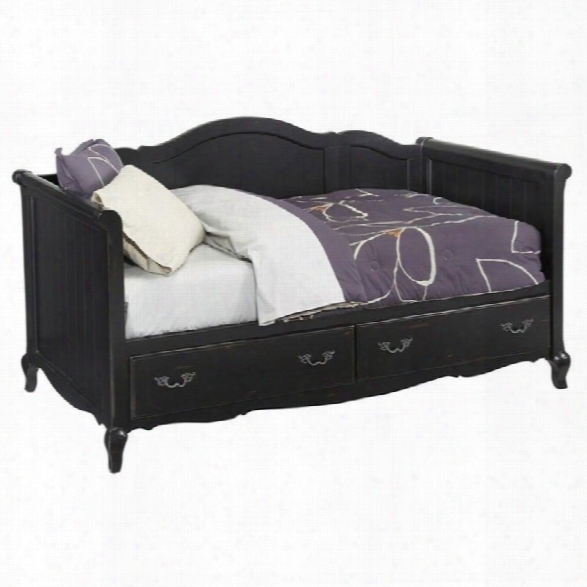 Home Styles French Countryside Daybed In Rubbed Black