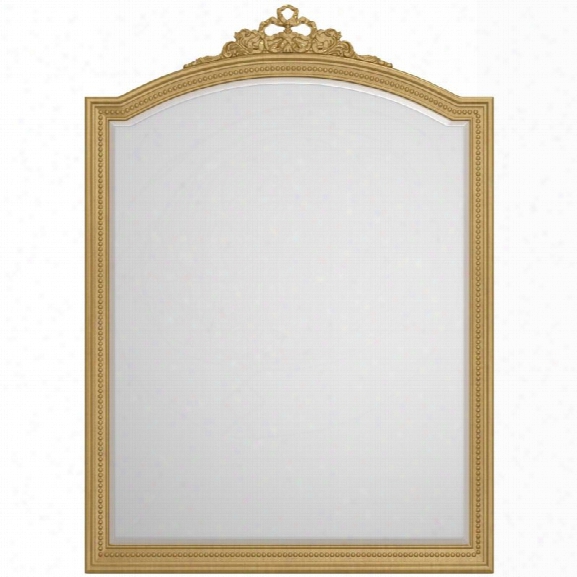 Hooker Furniture Cynthia Rowley Antoinette Gilded Mirror In Gold