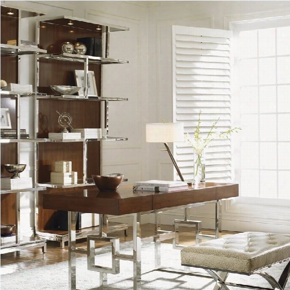 Lexington Mirage Kelly Bookcase In Cashmere Finish