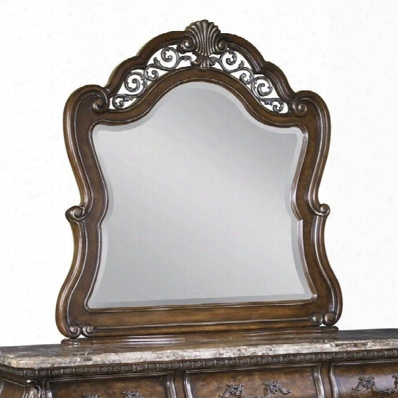 Pulaski Birkhaven Mirror In Mocha Finish