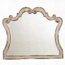 Hooker Furniture Chatelet Mirror in Distressed Vintage White