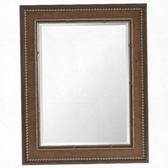 Tommy Bahama Home Landara Barons Cove Mirror In Rich Tobacco