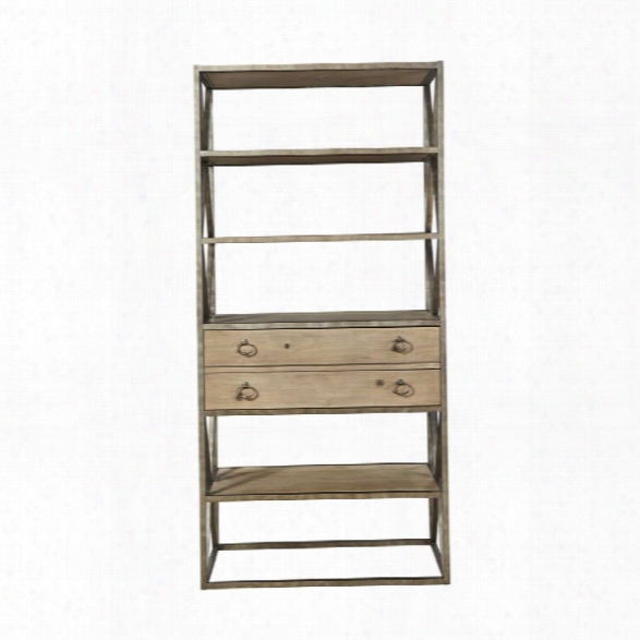 Universal Furniture Authenticity Etagere In Khaki