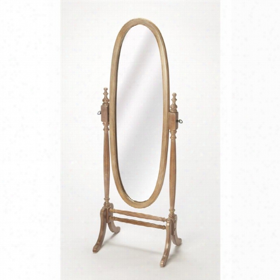 Butler Specialty Masterpiece Caroline Cheval Mirror In Driftwood