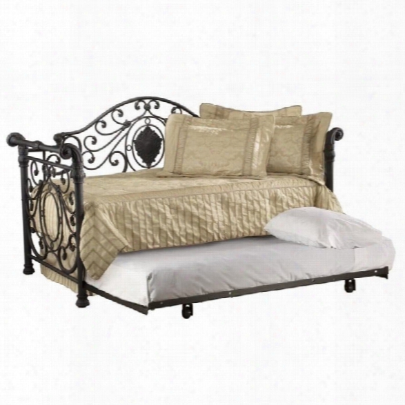 Hillsdale Mercer Metal Daybed In Antique Brown Finish-daybed Only