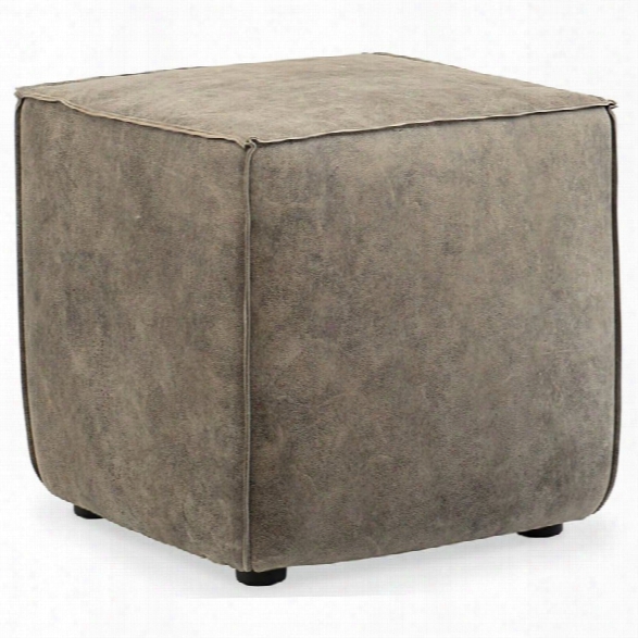 Hooker Furniture Quebert Cube Leather Ottoman