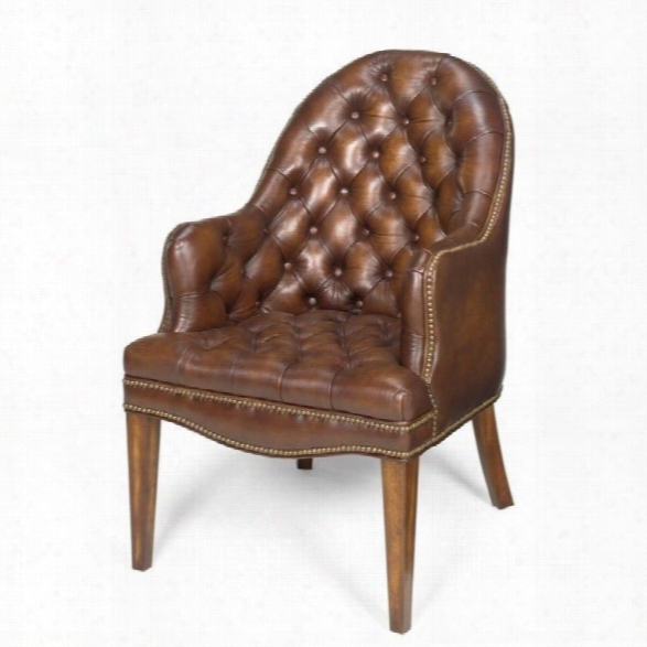 Hooker Furniture Seven Seas Executive Side Guest Chair In Derby Prairie