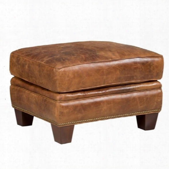 Hooker Furniture Seven Seas Leather Ottoman In Malawi Tonga