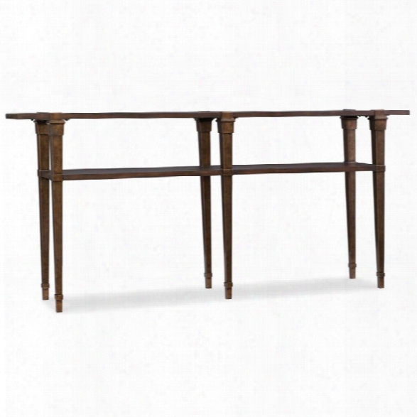 Hooker Furniture Skinny Console Table In Dark Wood