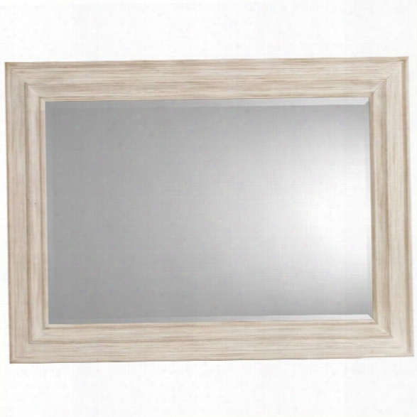 Hooker Furniture Sunset Point Landscwpe Mirror In Hatteras White