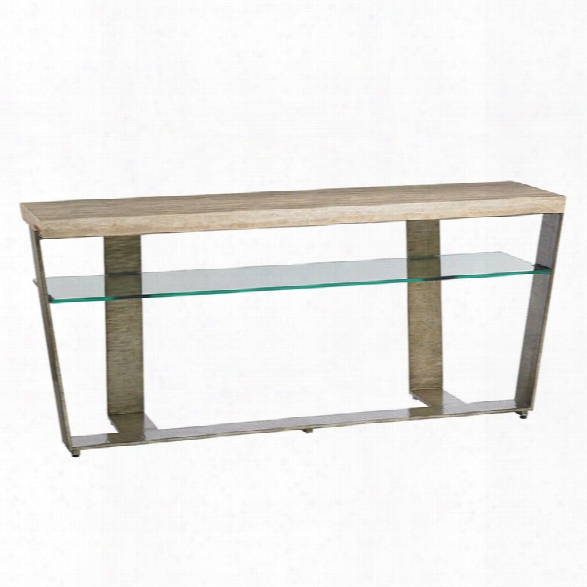 Lexington Laurel Canyon Griffith Park Console Table In Silver