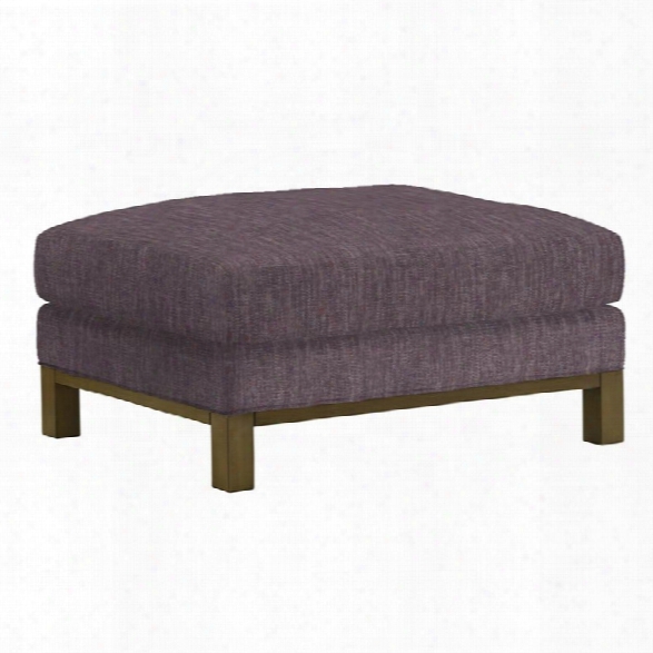 Lexington Shadow Play Chronicle Ottoman In Plain Gray